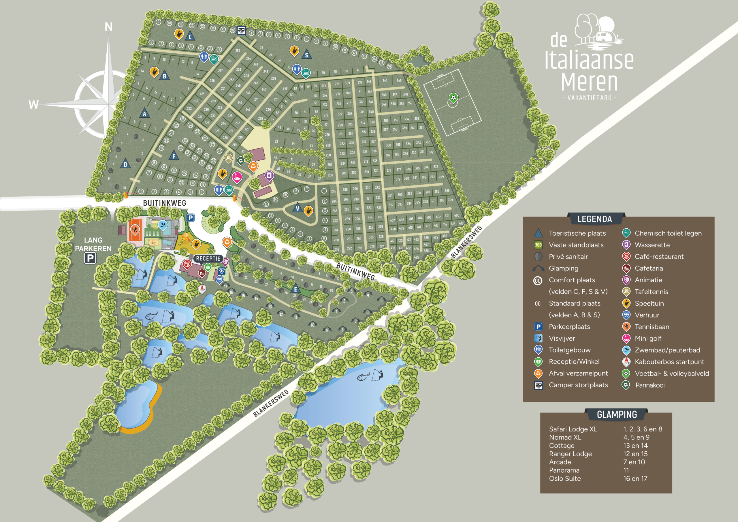 Plattegrond Italiaanse Meren